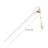 Leadigol 2PCS Acetic acid Bell Orchid Hair Stick,Ancient Style Hair Sticks Simple Flower Tassel Hair Clip for Women