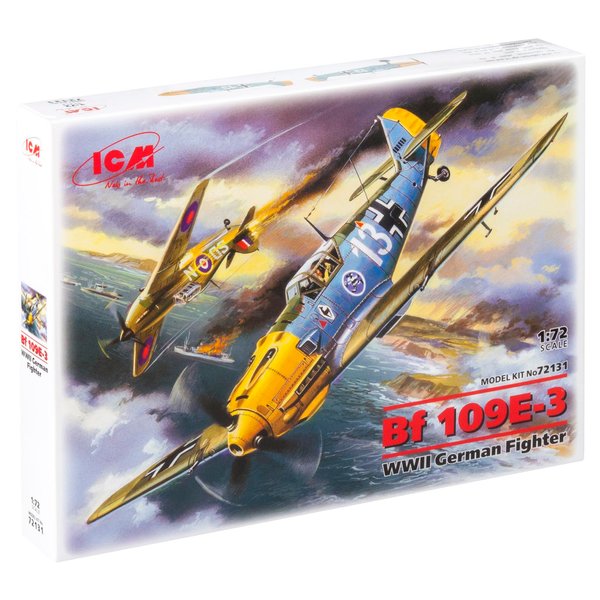 ICM Models Luftwaffe Bf 109E-3 Building Kit