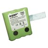 HQRP Two Rechargeable Batteries Compatible with UNIDEN GMR1595 GMR1595-2CK GMR1838 GMR1838-2CK Two-Way Radio