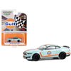 Collectibles 2020 GT350 Light Blue with Orange Stripes Hobby Exclusive Series 1/64 Diecast Model Car by Greenlight 30460