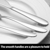24-piece Forks and Spoons Silverware Set, Amafox Food Grade Stainless Steel Flatware Cutlery Set for Home, Kitchen and Restaurant, Spoons and Forks Set, Dinner forks Mirror Polished, Dishwasher Safe