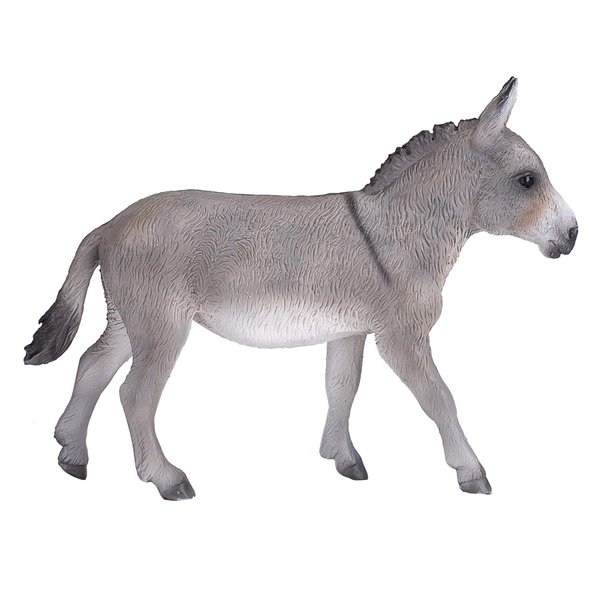 MOJO Donkey Realistic Farm Animal Hand Painted Toy Figurine (387397)