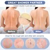 Exfoliating Back Scrubber with Handles, 39 Inch Double-Sided Back Exfoliator Body Scrub Towel, Exfoliating Washcloth Bath Tool for Use in Shower, Back Washer to Deep Clean Your Skin for Men & Women