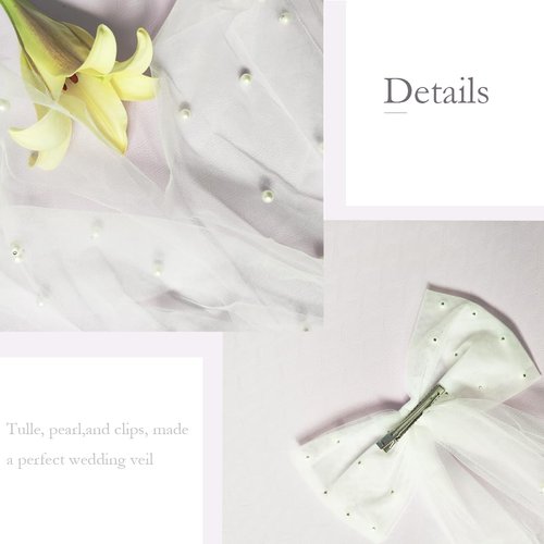 Wedding Bow-Knot Veil Bachelorette Decorations Bridal Hair Clip Bridesmaid Favors Bride to Be Bridal Shower Gift