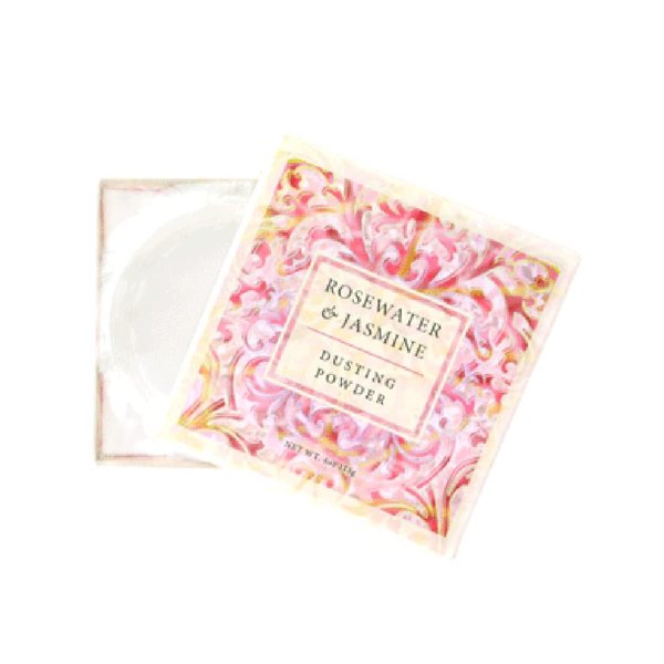 Greenwich Bay Trading Co. Dusting Powder, 4 Ounce, Rosewater & Jasmine