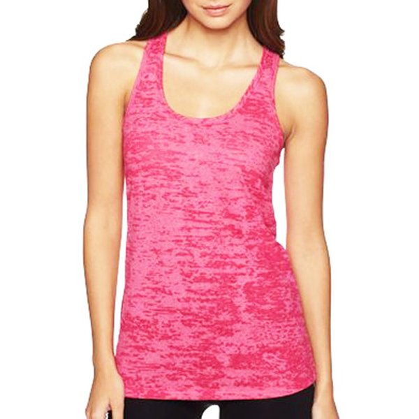 Activewear Running Workouts Clothes Yoga Racerback Tank Tops Women (S, Pink)