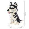 Husky Micro Building Block Dogs Mini Block Animal Dog Building Animal Set DIY 3D Block Toy Building Blocks for Kids Or Adult 1900 Pieces