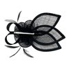 C.Garopl Accessories Fascinators Hats Women Vintage Wedding Fashion Headband Clip Church Cocktail Dresses Headwear Tea Party (Black-01)
