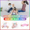 1pcs Squishy Cat Squeeze Toys,taba Squeeze cat Kawaii Sticky Squishies Stress Relief Squishies for Kids Party Favors, Pinch Family Squishy Toys, Fidget Toys Squishy Suitable Adults Kids