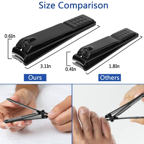 Nail Clipper Set Manicure Set Men Accessories Personal Nail Care Tools Aceoce Travel Grooming Kit Manicure Tools Kit Personal Care Set Nail kit Set Gift for Men Fathers Parents