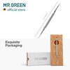 MR.GREEN Multi-Function Nail Care Tools Cuticle Pusher Nail Dirt Cleaner Double Headed Design Pry Up Nails Cuticle Trimmer (Mr-2158)