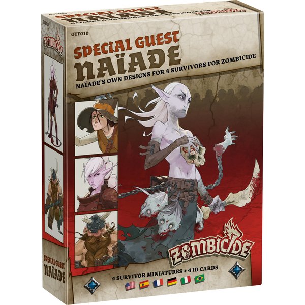 Zombicide: Black Plague Special Guest Naiade Board Game