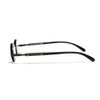 Calabria R314/R501S Vintage Retro Metal Reading Glasses +3.25 Black for Men & Women Designer Professor Round One Power Readers