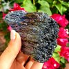 Carborundum Silicon Carbide Rainbow Mineral Specimen - Crystal Healing Reiki Stone Metaphysical Free Formed Chakra - carborundum - Piece #108
