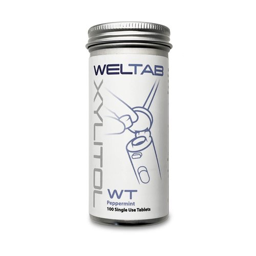 Weltab WT Water Flosser Tablets Compatible with Waterpik Whitening Water Flosser 100 Count (Peppermint)