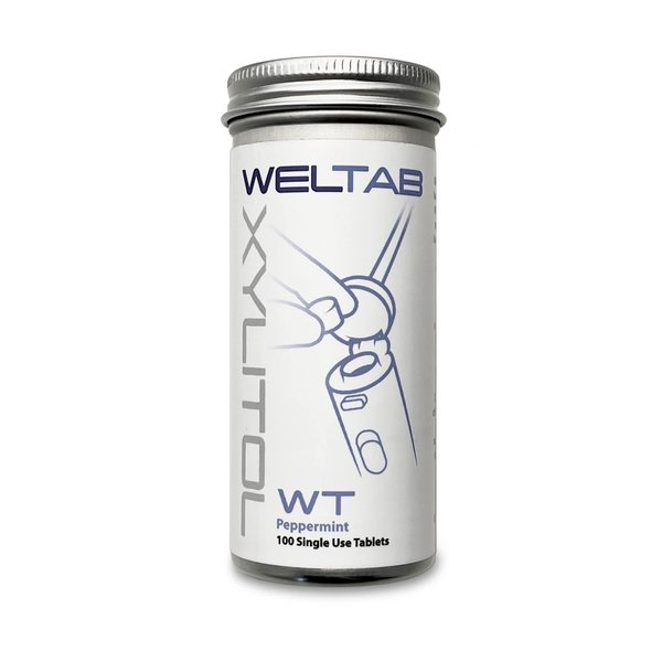 Weltab WT Water Flosser Tablets Compatible with Waterpik Whitening Water Flosser 100 Count (Peppermint)
