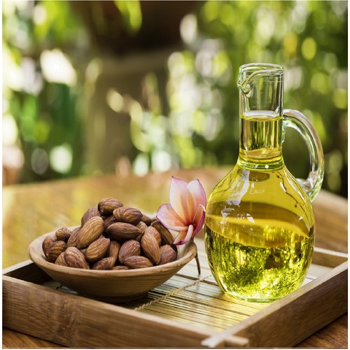 QUANE COSMETICS Organic Sweet Almond Oil | 100% Pure , Cold Pressed , & Hexane Free for Soft Moisturized Skin & Hair 4 fl oz