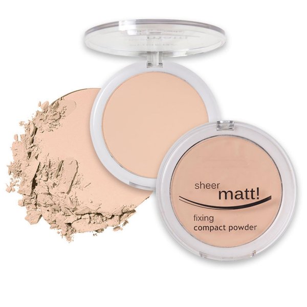 MAEPEOR Pressed Powder 8 Colors Oil Control Matte Face Pressed Powder Waterproof Long Lasting Finishing Powder Flawless Lightweight Face Compact Pressed Powder (02 Natural Beig)
