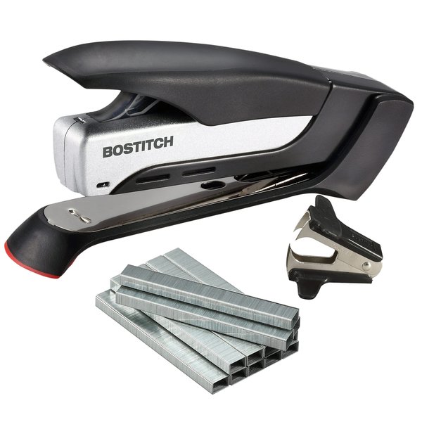 Bostitch Office Prodigy Reduced Effort Stapler Value Pack, One-finger TM Technology, 25 Sheet Capacity (1138)