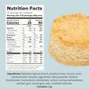 Keto Biscuit Zero Carb Mix - Keto and Gluten Free Biscuit Baking Mix - 0g Net Carbs Per Biscuit - No Erythritol, Easy to Bake - No Nut Flours - No Sugar Alcohols (3 Pack)