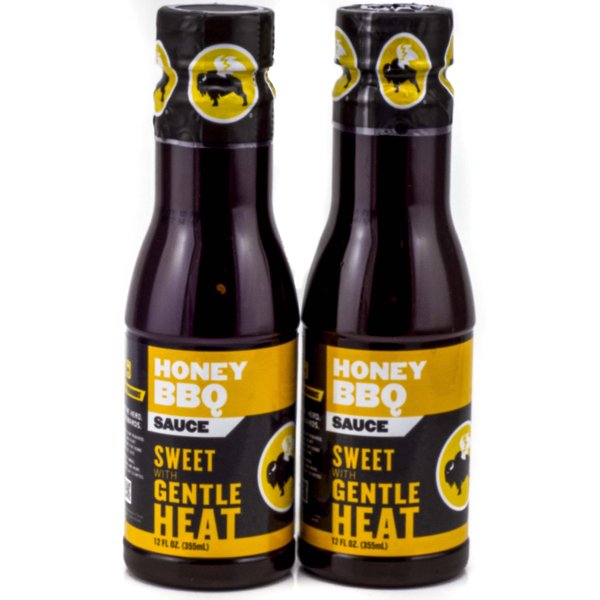 Buffalo Wild Wings Honey BBQ Sauce, 12 Fluid Ounce (Pack of 2)