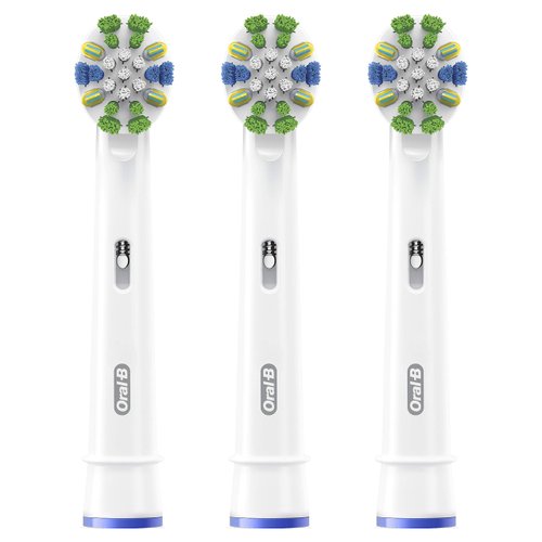 Oral-B Floss Action Replacement Electric Toothbrush Heads - 3ct