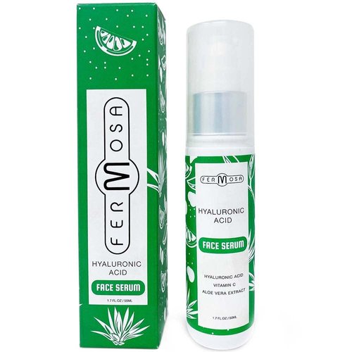 Fermosa Hyaluronic Acid Face Serum - Anti-Aging Wrinkle Repairing Serum with Vitamin C, Moisturizing Skin Serum