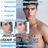 Mens Face Moisturizer & Mens Face Lotion,Moisturizing Face Cream Skin Care Set,Hydrating Concealer Facial Moisturizer for Men's Skincare and Makeup（2PCS）