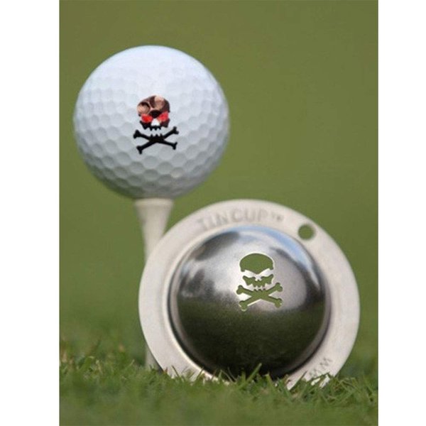 Tin Cup The Jolly Roger Golf Ball Marking Stencil, Steel