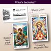 Biblical Tarot Deck: A 78-Card Deck & Guidebook. Unique, Based on The Wisdom of The Bible. Premium Quality. Flexible and Easy to Shuffle. High Detail Print. Full Size - 4.75x2.75 (Second Edition)