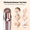 Facial Hair Removal for Women, SEIHAI Hair Removal Device(2023), Rechargeable Hair Remover for Women, Facial Hair Remover for Face, Upper Lip, Chin, Included 2 x Replacement Heads