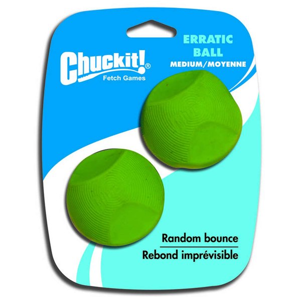 Chuckit! Erratic Rubber Ball, Medium
