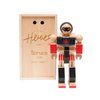 ONCE KIDS Playhard Hero Action Figures – Spruce Wood Baby Toys for Imaginative Play –Sturdy & Durably Packaged Hero Toy for Kids
