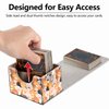 Strong Magnet Card Case Deck Box Mtg Card Box Playing Card Box Magic Deck Box Tcg Up to 200 Cards Creative Pattern Trading Card Storage Box for Collectible Card Games, Cute Cats Paw Pattern