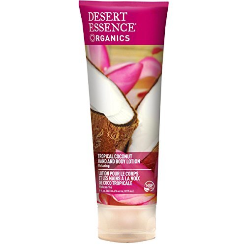 Desert Essence - Hand and Body Lotion Tropical Coconut - 8 fl oz