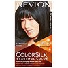 (VALUE PACK OF 3) REVLON COLORSILK BEAUTIFUL PERMANENT HAIR COLOR #12 NATURAL BLUE BLACK
