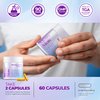 MenoMate Menopause Relief Probiotic + for Women, Supplement Help Allevitate Hot Flashes, Gut Health, Weight Management, Night Sweats, Mood Swings - Hormonal Balance - 60 Vegan Capsules, 10B CFUs