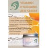 White Egret Vitamin C Hyaluronic Acid Cream, 2 Ounce