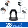 Swingline 2 Hole Punch, 28 Sheet Capacity Hole Puncher, Paper Punch, Low Effort Comfort Handle, Alignment Guide, Black (74050)