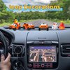 Jeep for Rubber Ducks, 3.5 Inch Jeep Toy Match Most 2 in Rubber Ducks, Jeep Toy for Jeep Dashboard Decorations Accessory Jeep Duck Collection Christmas Birthday Gifts (Orange)