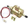 SOLLON Electric Fuel Pump 12V Universal Low Pressure 12 Volt Transfer Inline Fuel Pump for Lawn Mower Carburetor Gas Diesel Engine 2.5-4psi HEP-02A