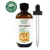 QUANE COSMETICS Organic Sweet Almond Oil | 100% Pure , Cold Pressed , & Hexane Free for Soft Moisturized Skin & Hair 4 fl oz