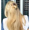 Camila Paris NV73 French Hair Claw Clips for Women - 3 inch Jaw Fashion Durable Styling Accessories, Strong Hold No Slip Grip, Made in France, Tortoise