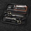 Hair Cutting Scissors Kit, Fcysy Professional Barber Shears Set with Hair Scissors Thinning Shears, Tijeras Para Cortar Cabello Haircutting Sheers Hair Cut Blending Salon Scissor for Men Women Pet
