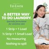 Tru Earth Compact Dry Laundry Detergent Sheets, Unscented - Up to 64 Loads (32 Sheets) - Paraben-Free - Original Eco-Strip Liquidless Laundry Detergent, Travel Laundry Sheets