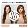 GeRRiT 3 PCS Heatless Hair Curler Set Soft Silk Curling Rod with Long Ribbon Heatless Hair Rollers Satin No Heat Hair Curls Overnight Sleep in Hair Curlers for All Hair Types DIY Hair Tool, Brown
