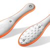 MR.GREEN Foot File Double Sided Pedicure Foot Care Tools Professional Callus Remover Foot Rasp Stainless Steel Foot Scrubber for Feet (Orange)