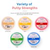 Playlearn Therapy Putty - 5 Strengths - Stress Putty for Kids and Adults - Extra Soft to Firm