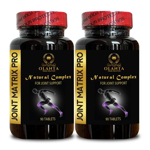 OLANTA TRADE SOLUTION Joint Matrix PRO Complex - Supplements for Knee and Joint Health, Joint Support, Non-GMO, Gluten & Soy Free, Flexibility and Mobility - 2 Bottles