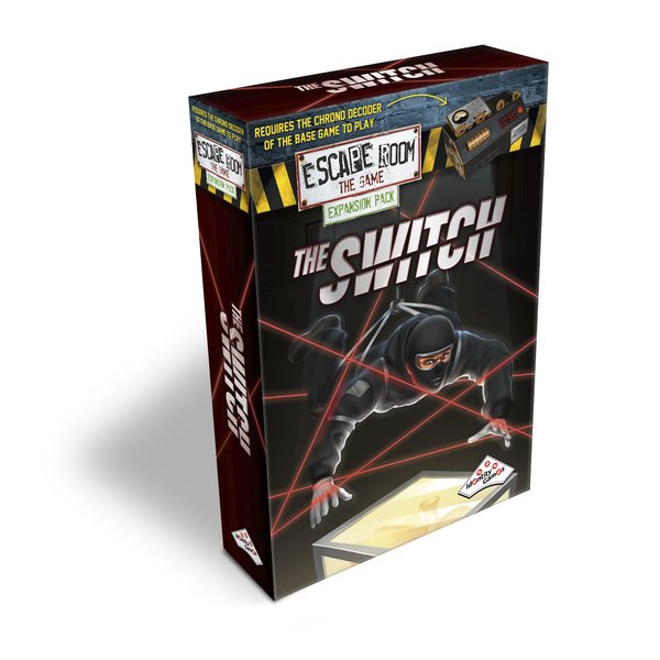 Escape Room The Game Expansion Pack – The Switch (AKA: The Break-in) | Solve The Mystery Board Game for Adults and Teens (English Version)